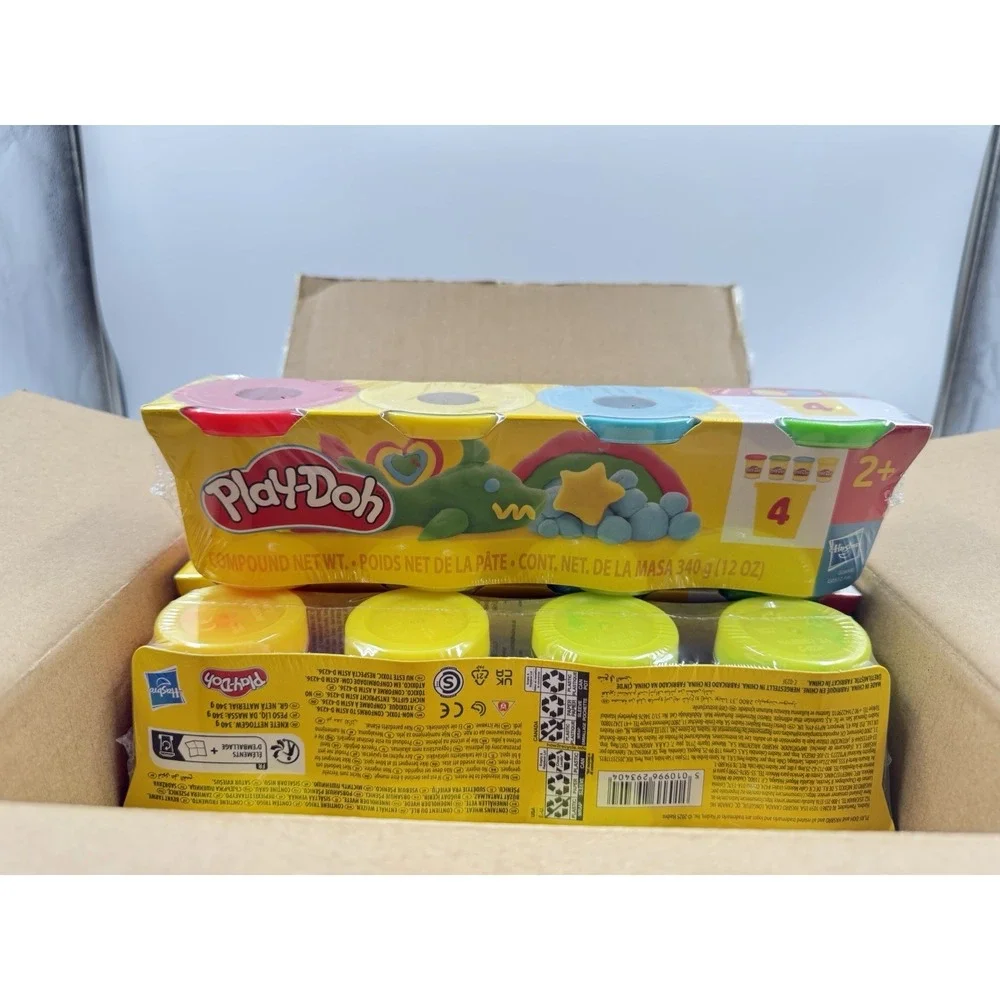 Play-Doh Bulk Pack of‎ 32 Cans, 4 Sets of 8 Modeling Compound Colors 3oz